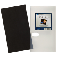 Itoya ProFolio Deluxe Photo Album 7.5x13.5x2.12 inch - Black 0