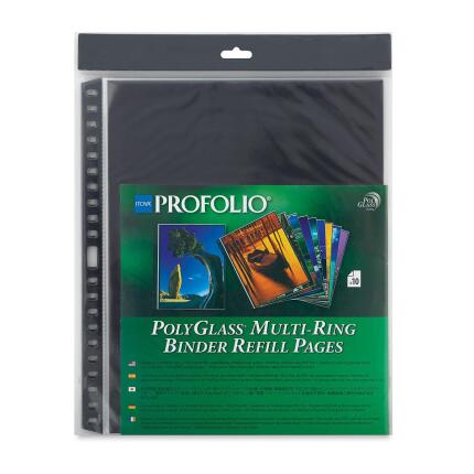 Itoya Art Profolio 8.5x11in Clear Refill Pages (10-Pack)