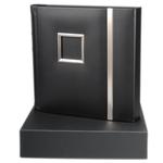 Prugio 10x10 REPOSITIONABLE Album 20 Pages Black 0