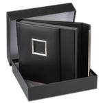 Prugio 10x10 REPOSITIONABLE Album 20 Pages Black 1