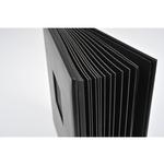 Unique Bound Album with 30 Peel  and  Mount 10 x 10 Pages (Black Leather) 3