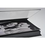 Unique Album Acrylic Front Cover with 30 Peel  and  Mount  8 x 10 Pages-Blac 2