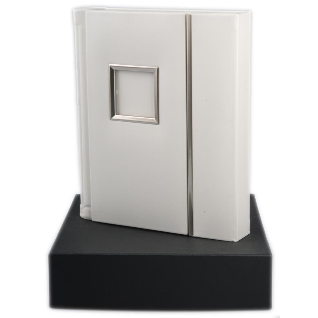 Unique Repositionable Album 30 Peel and Mount 8 X 10 Pages IVORY