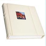 Unique Bound Album with 30 Peel and Mount 10 x 10 Pages (Ivory Leather) 0