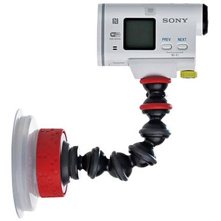 JOBY Suction Cup and GorillaPod Arm For GoPro, Contour, Sony Action