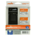 Jupio Value Pack: 2x Battery Li-90B/Li-92B 1270mAh + USB Single Charger 0