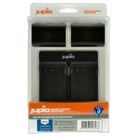 Jupio Value Pack: 2x Battery DMW-BLF19E 1860mAh + USB Dual Charger 0