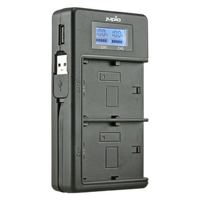 Jupio USB Dedicated Duo Charger LCD for Nikon EN-EL14 0