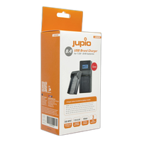 Jupio USB Brand Charger Kit for Canon 7.2V-8.4V batteries 1