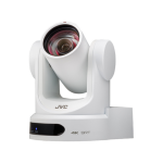 JVC KY-PZ400N 4K NDI HX PTZ Remote Camera with 12x Optical Zoom (White) 0