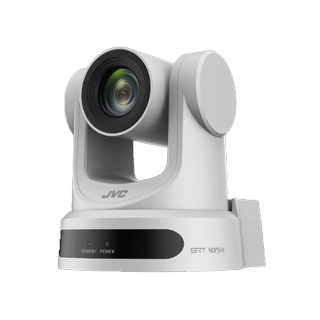JVC KY-PZ200N HD NDI HX PTZ Remote Camera with 20x Optical Zoom (White)