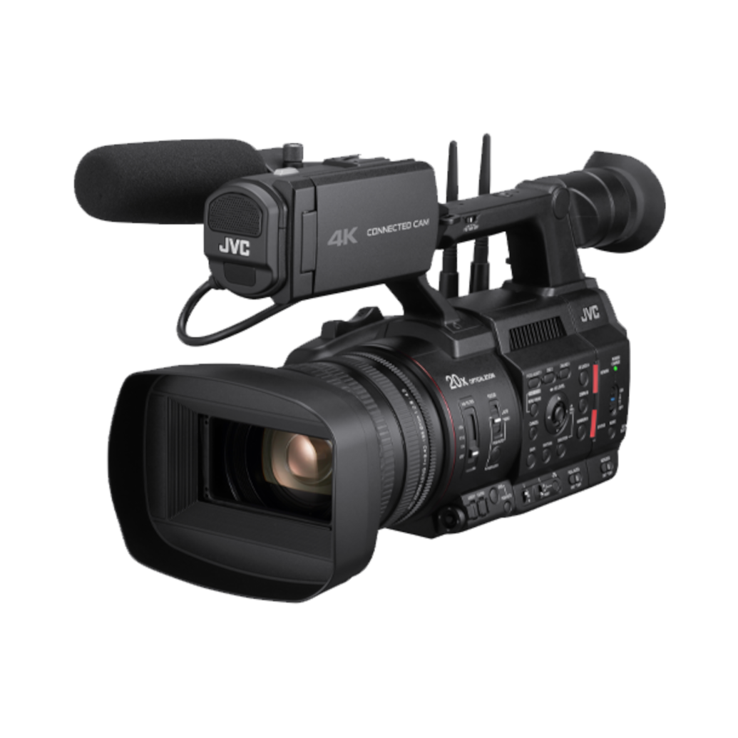 JVC GY-HC550 Handheld Connected Cam 1in 4K Broadcast Camcorder