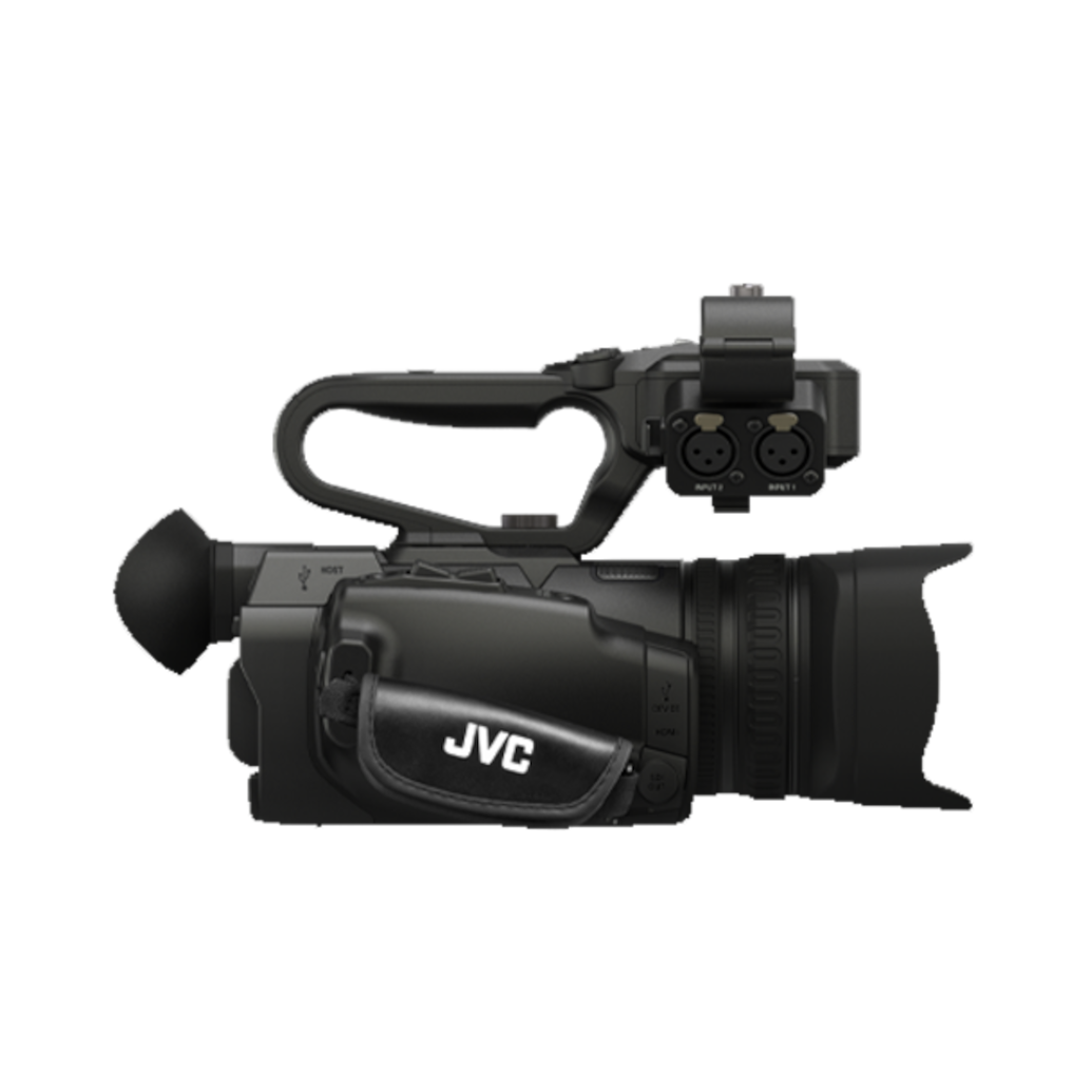 JVC GY-HM250U Compact Handheld Camcorder with Integrated 12x Lens