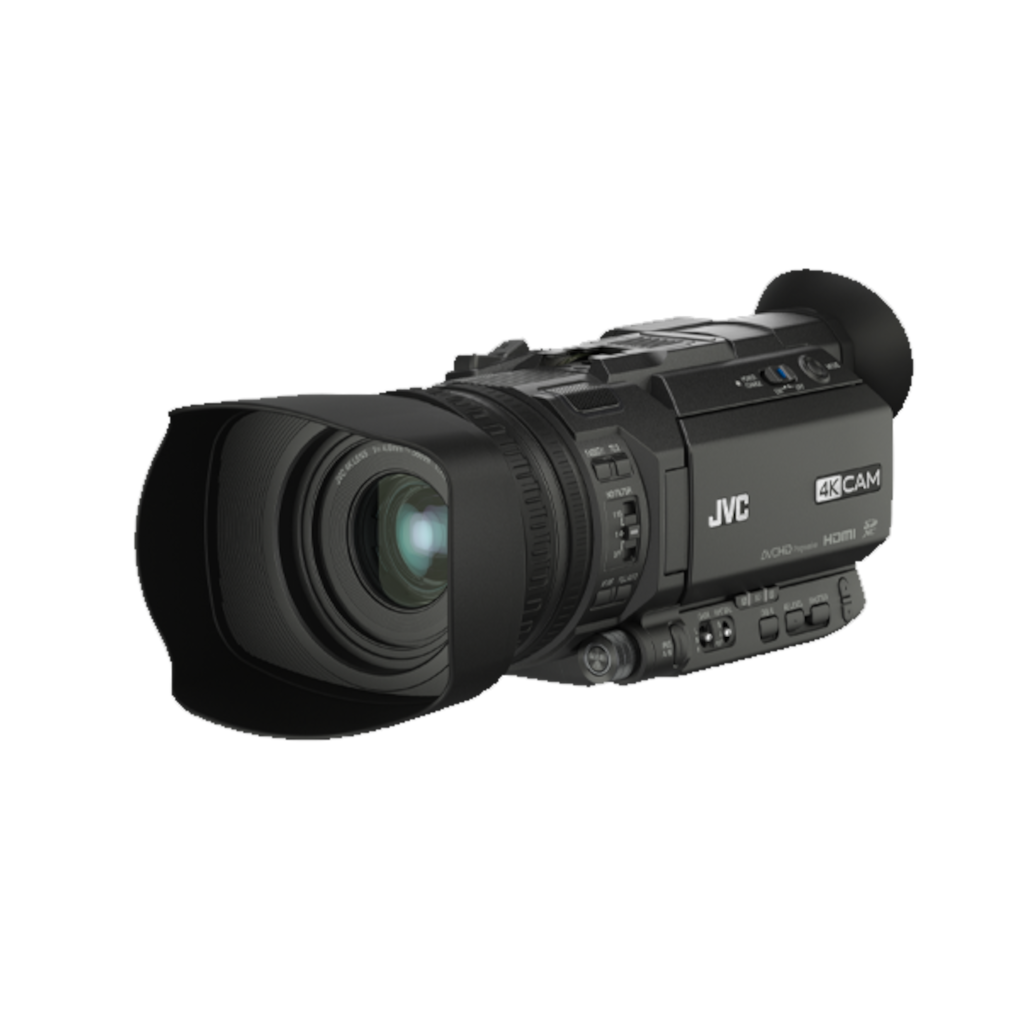 JVC GY-HM170U 4K Cam HDMI Handheld Camcorder with Integrated 12x Lens