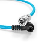 Kondor Blue 14 Inch Male DC 5.5x2.5mm to BMPCC 4K/6K Power Cable, Blue 0