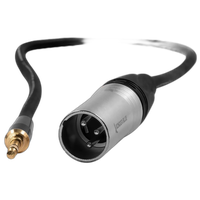 Kondor Blue 16 Inch XLR Male to 3.5mm Male Mini TRS Cable 0