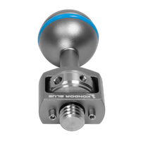 Kondor Blue 3/8 Inch Ball Head with Locating Pins for Magic Arm 2