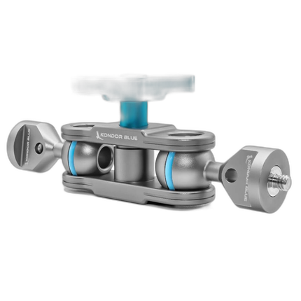 Kondor Blue Cine Magic Arm with Double Ball Heads