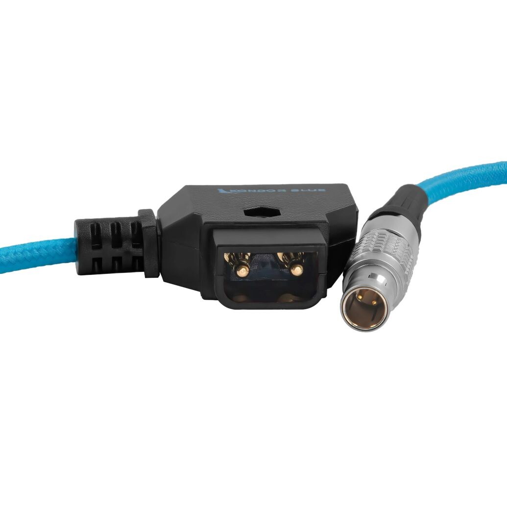 Kondor Blue D-TAP to LEMO 2 Pin 0B Male Power Cable
