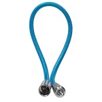 Kondor Blue Mini XLR to 3.5MM Locking Screw Mini Plug for Lavalier Mics and 2