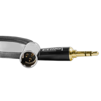 Kondor Blue Mini XLR to 3.5MM Gold Stereo Mini Plug for Lavalier  Mics and B 2