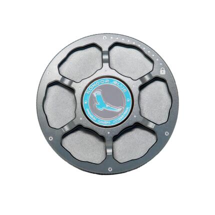 Kondor Blue Canon EF Mount Body Cap Metal Space Gray Aluminum Alloy