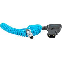 Kondor Blue D-Tap to LEMO 2-Pin 0B Male Power Cable Coiled 0