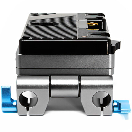 Kondor Blue Cine Battery Plate with 15mm Rod Clamp (Gold Mount)
