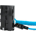 Kondor Blue D-Tap Power Cable to Sony L-Series Dummy Battery 2
