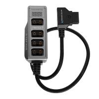 Kondor Blue Male D-Tap to 4-Port Female D-Tap Splitter (16 Inch) 0