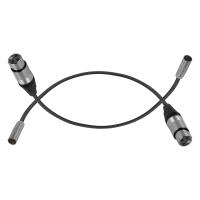 Kondor Blue Mini-XLR Male to XLR Female Audio Cable for Canon C70  and  BMPCC 6K 2