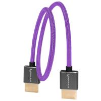 Kondor Blue High-Speed HDMI Cable Purple, 18 Inch 3