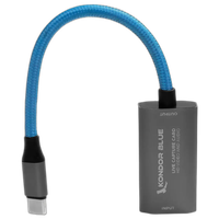 Kondor Blue HDMI to USB-C Capture Card for Live Streaming Video  and  Audio 1