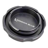 Kondor Blue Aluminum Body Cap for Sony E-Mount Cameras (Space Gray) 1