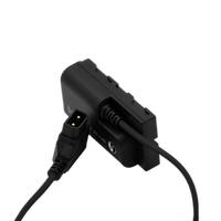 Kondor Blue D-Tap To Sony L Series Dummy Battery NPF Cable (16-36 inch) blk 2