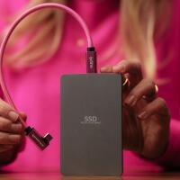 Kondor Blue iJustine Pink USB C 3.1 Data and Charging Cable 10Gb/s Data Spee 1