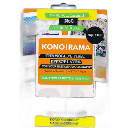KonoRama No2 Fuji Instax Square Film Effects Filter Set