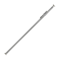 Kupo Kupole 2 Section Aluminum Pole 82.7 To 145 In Silver 0