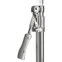 Kupo Kupole 2 Section Aluminum Pole 82.7 To 145 In Silver 1
