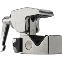 Kupo Convi Clamp with Adjustable Handle  Silver 0