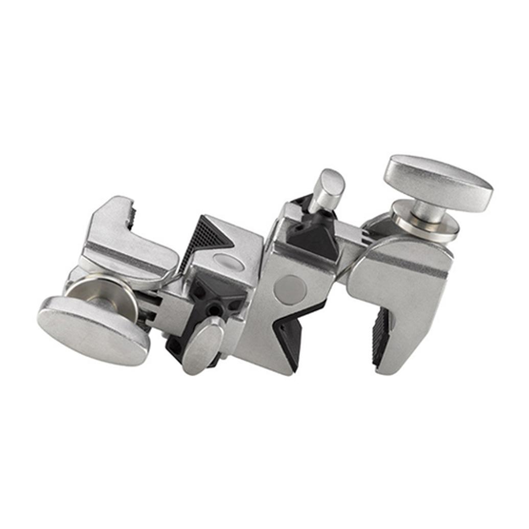 Kupo Double Convi Clamp  Silver