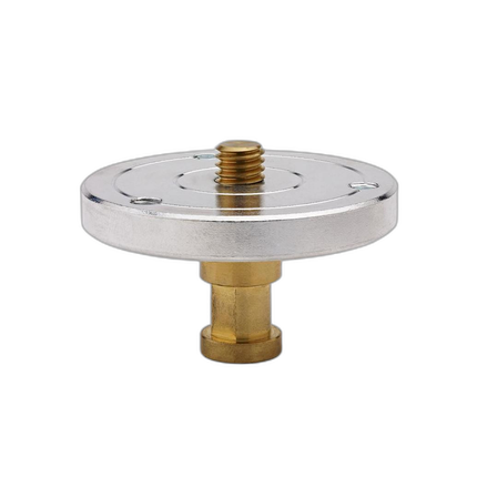 Kupo 3/8 Inch -16 Threaded Mounting Plate with Baby 5/8 Inch Stud