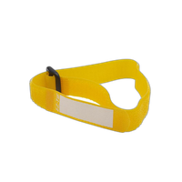 Kupo EZ-TIE Deluxe Cable Ties 0.78 x 16.1 Yellow (10 Pack) 0