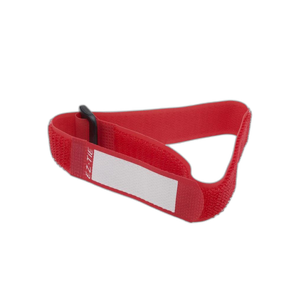 Kupo EZ-TIE Deluxe Cable Ties 0.78 x 16.1 Red (10 Pack)