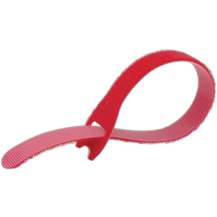 Kupo EZ-TIE Simple Cable Ties 0.78 x 7.87 Red (50 Pack)