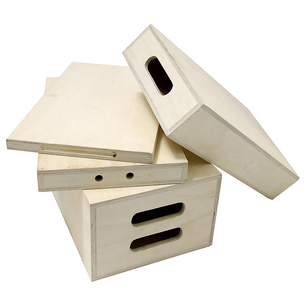 Kupo Apple Box - Pancake - 20x12x1in