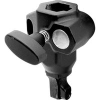 Kupo Double Socket w/Safety Spring Pin - Black 0