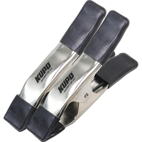 Kupo 4 inch Steel Spring A Clamp - Black (Set of 2) 0