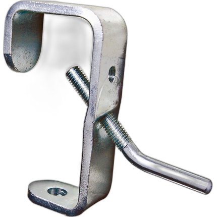 Kupo Stage Clamp with 13mm Hole - Silver