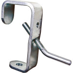 Kupo Stage Clamp with 13mm Hole - Silver 0